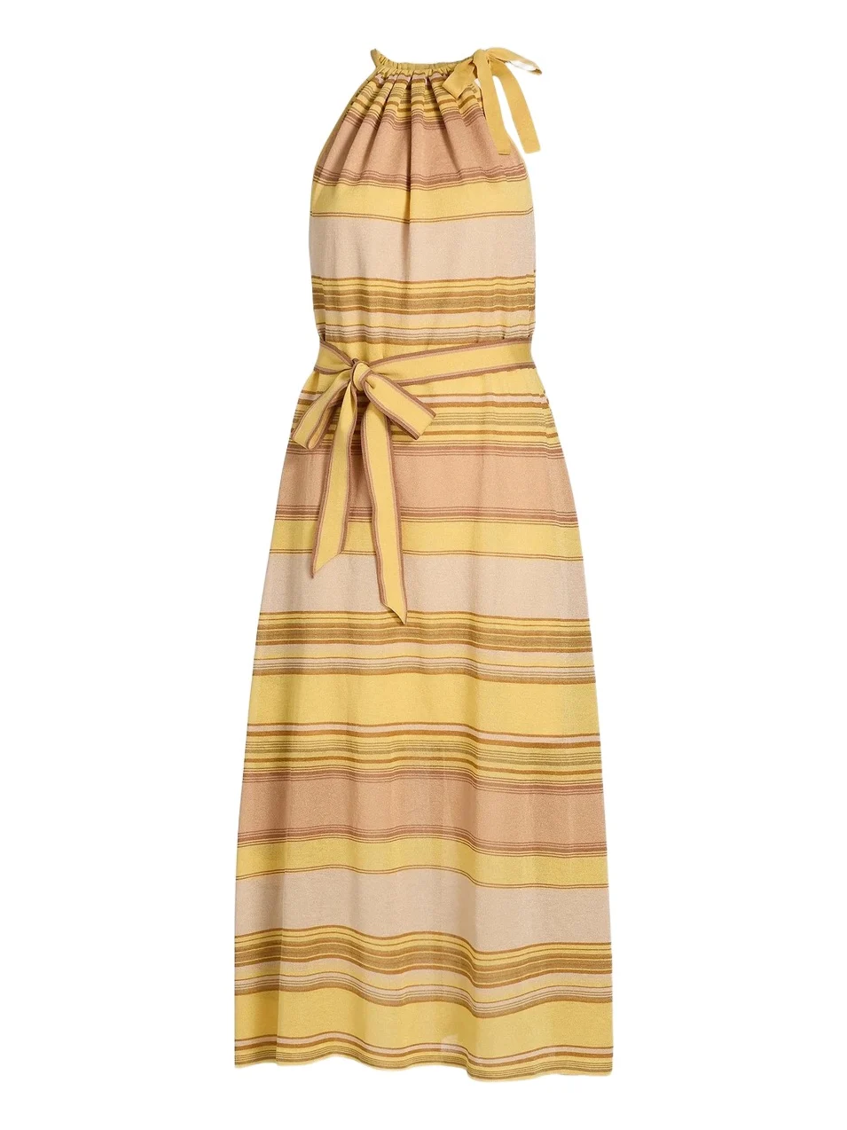 Women's Indra Striped Sleeveless Midi Dress Women's Indra Striped Sleeveless Midi Dress