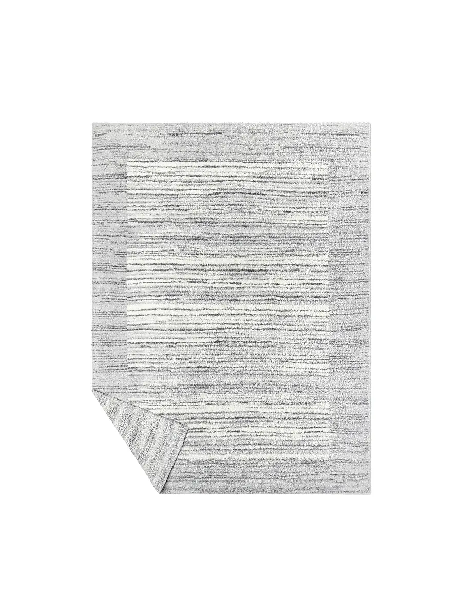 Barefoot Dreams CozyChic Space-Dye Border Throw Blanket | Thumbnail 7