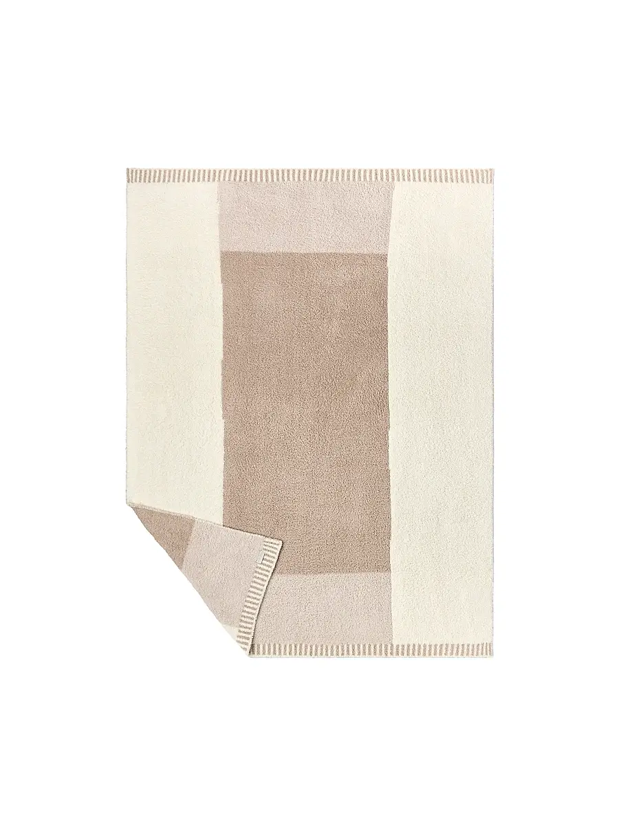 Barefoot Dreams Cozychic Cova Center Stripe Throw Blanket | Thumbnail 3