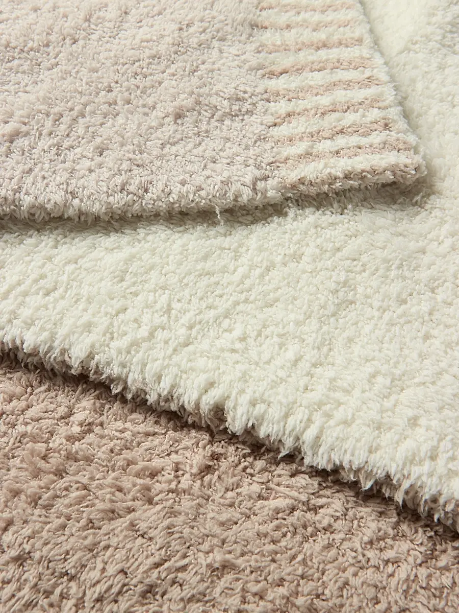 Barefoot Dreams Cozychic Cova Center Stripe Throw Blanket | Thumbnail 4