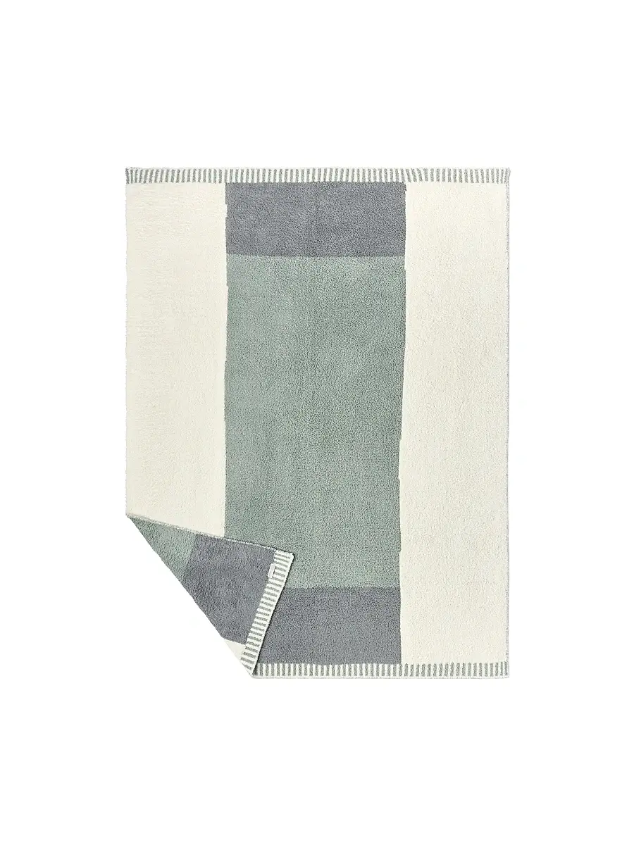 Barefoot Dreams Cozychic Cova Center Stripe Throw Blanket | Thumbnail 7