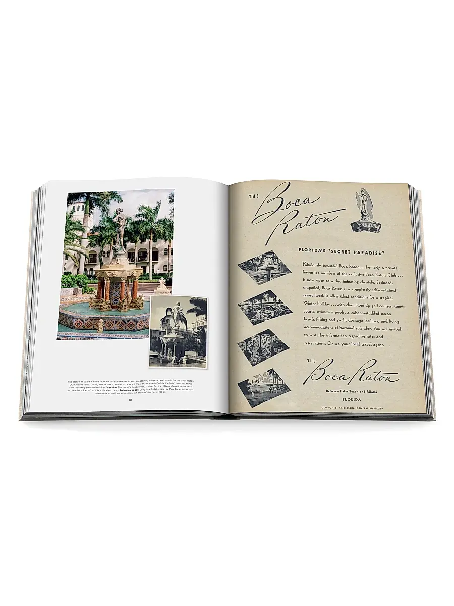 ASSOULINE Classics ''The Boca Raton: A Century Of Being Iconic'' Hardcover Book | Thumbnail 4 ASSOULINE Classics ''The Boca Raton: A Century Of Being Iconic'' Hardcover Book | Thumbnail 4