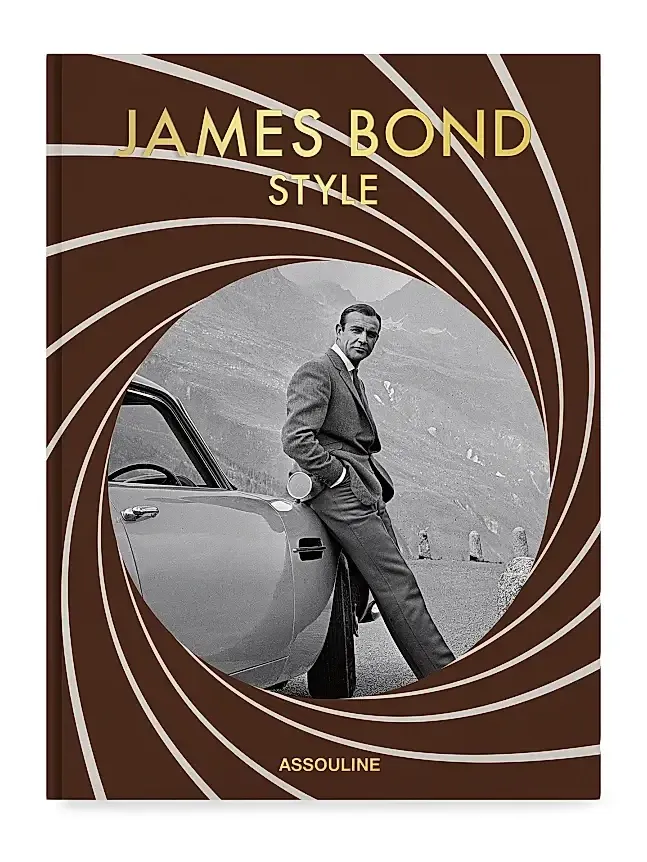 ASSOULINE Classics ''James Bond Style'' Hardcover Book