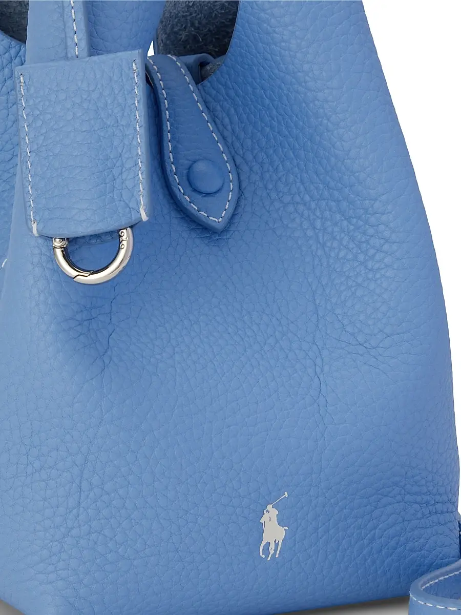 Polo Ralph Lauren Women's Polo Play Leather Tote Bag | Thumbnail 5 Polo Ralph Lauren Women's Polo Play Leather Tote Bag | Thumbnail 5