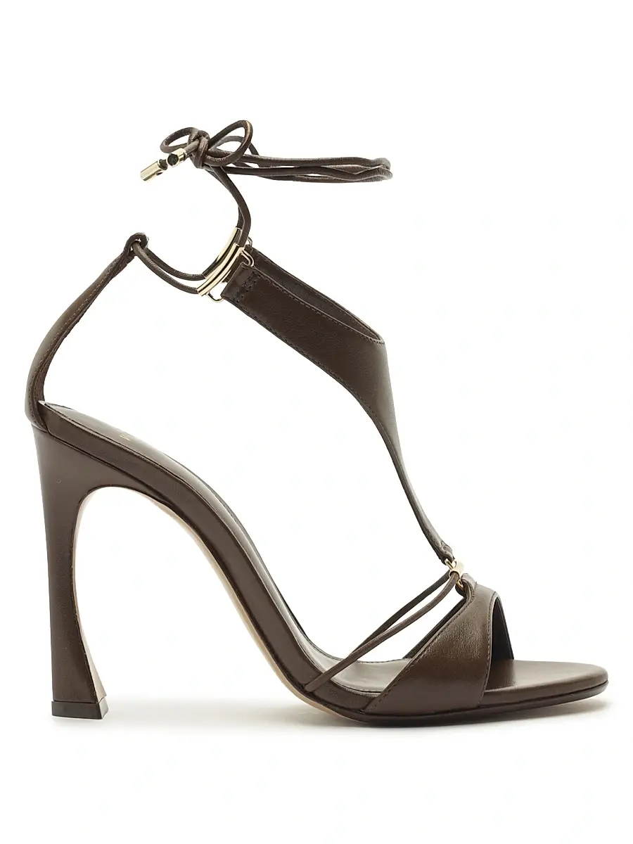 Alexandre Birman Women's Mimi 100MM Leather Stiletto Sandals