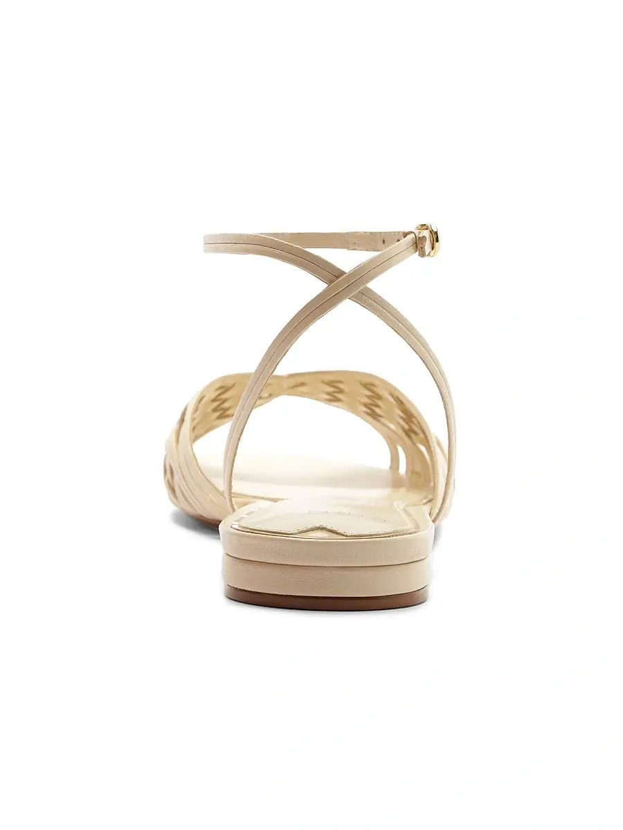 Alexandre Birman Women's Lilian Woven Leather Sandals | Thumbnail 9