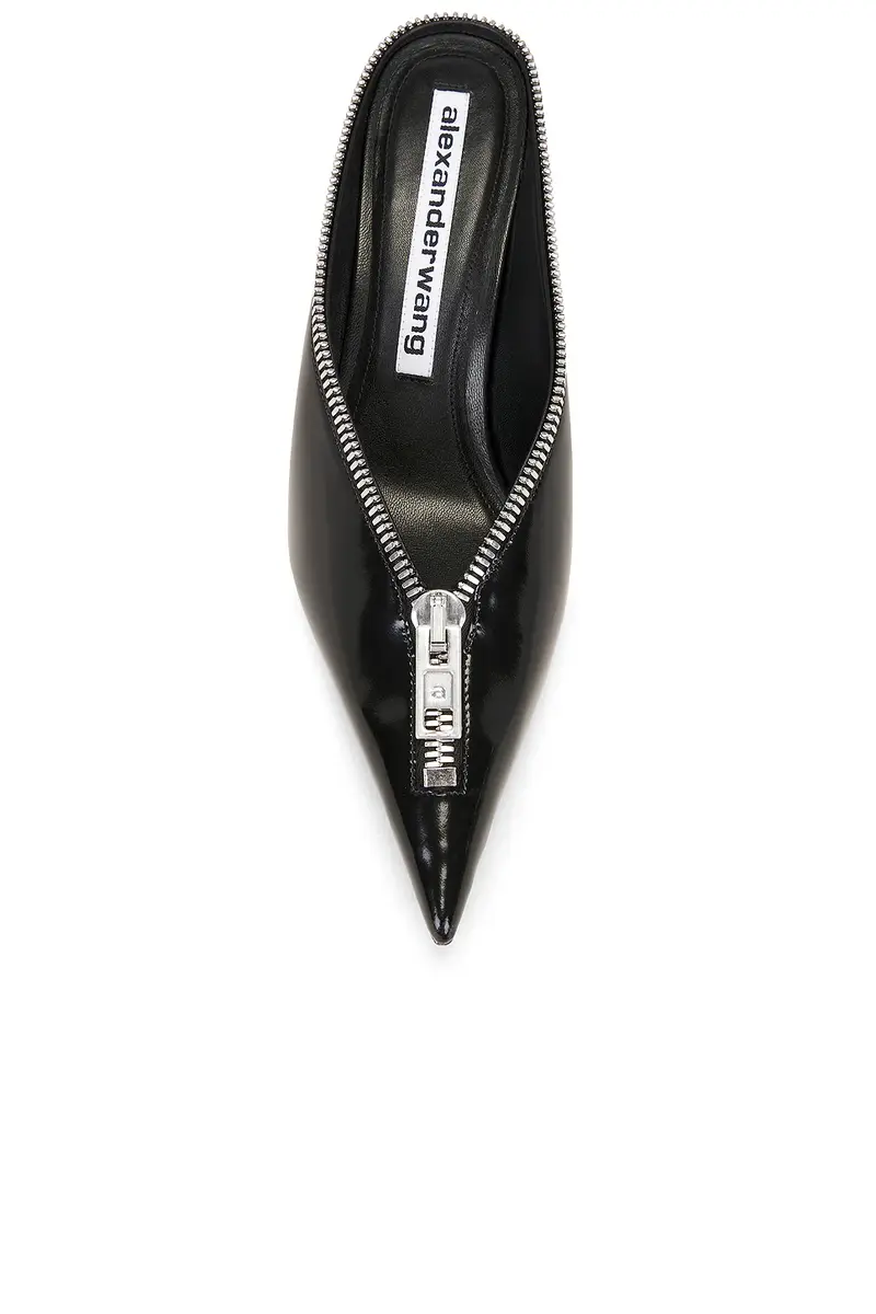 Alexander Wang Akila Zip Closed Toe Mule | Thumbnail 4