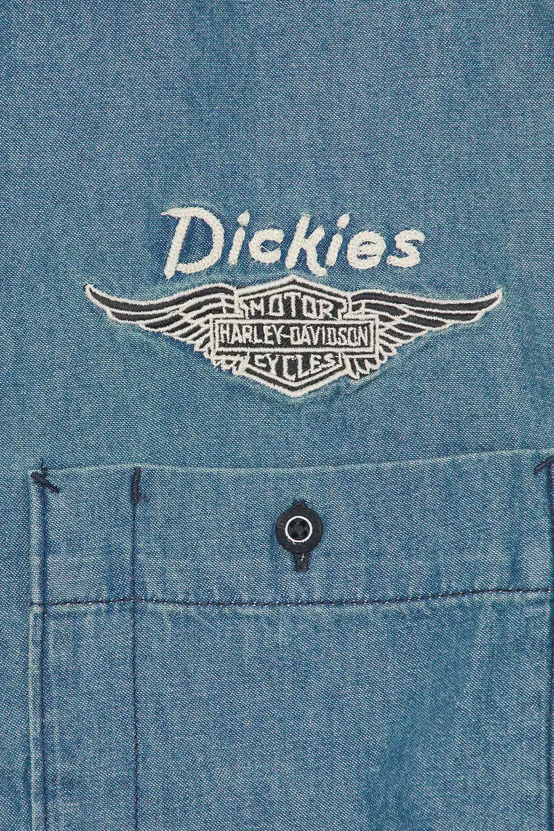 Dickies x Harley Davidson Short Sleeve Work Shirt | Thumbnail 5 Dickies x Harley Davidson Short Sleeve Work Shirt | Thumbnail 5