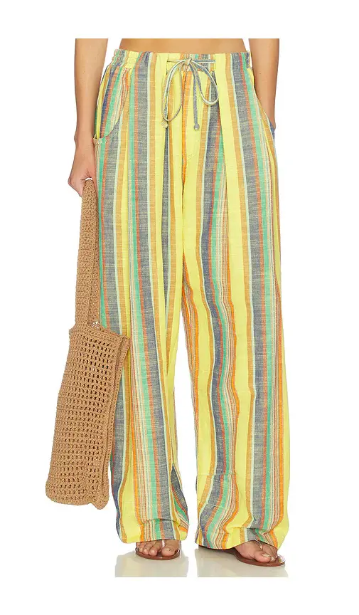 Free People Chambers Laid Back Stripe Pant | Image 1 Free People Chambers Laid Back Stripe Pant | Image 1