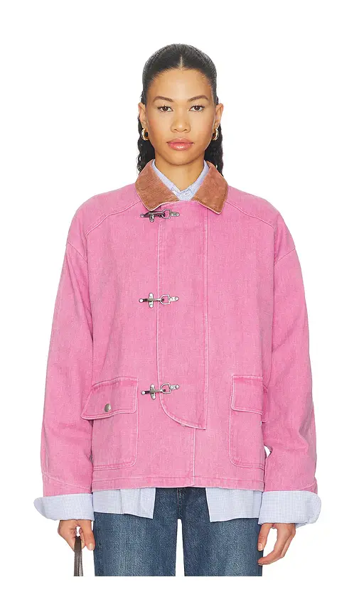 Found Fireman Clasp Cotton Twill Jacket | Thumbnail 2 Found Fireman Clasp Cotton Twill Jacket | Thumbnail 2