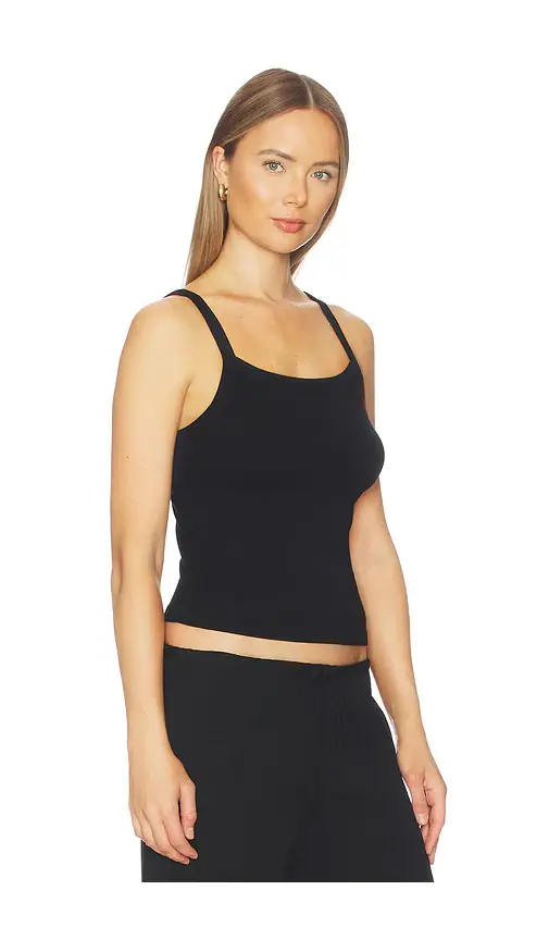 DONNI. The Baby Rib Square Neck Tank | Thumbnail 2 DONNI. The Baby Rib Square Neck Tank | Thumbnail 2