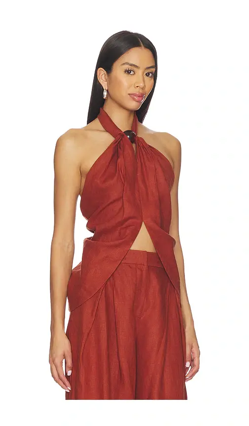 FAITHFULL Biba Halter Top | Thumbnail 2 FAITHFULL Biba Halter Top | Thumbnail 2