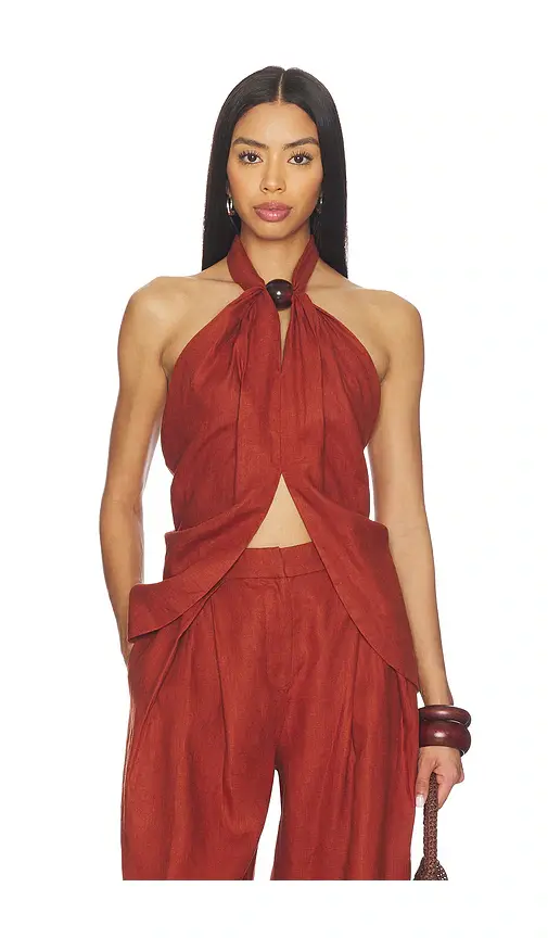 FAITHFULL Biba Halter Top | Image 1 FAITHFULL Biba Halter Top | Image 1