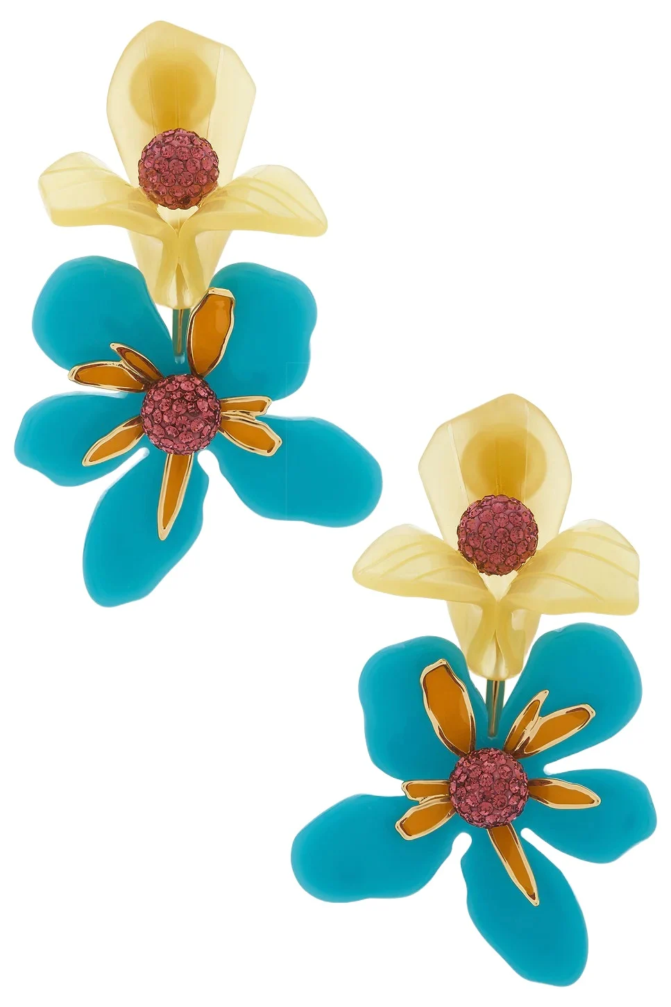 Bouquet Paradis Clip-on Earrings Bouquet Paradis Clip-on Earrings