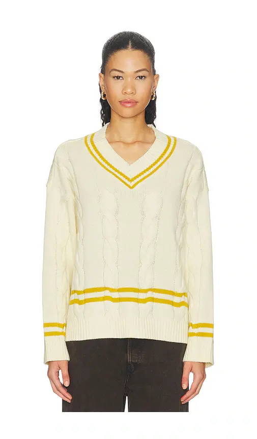 Found Cricket V Neck Sweater | Thumbnail 2