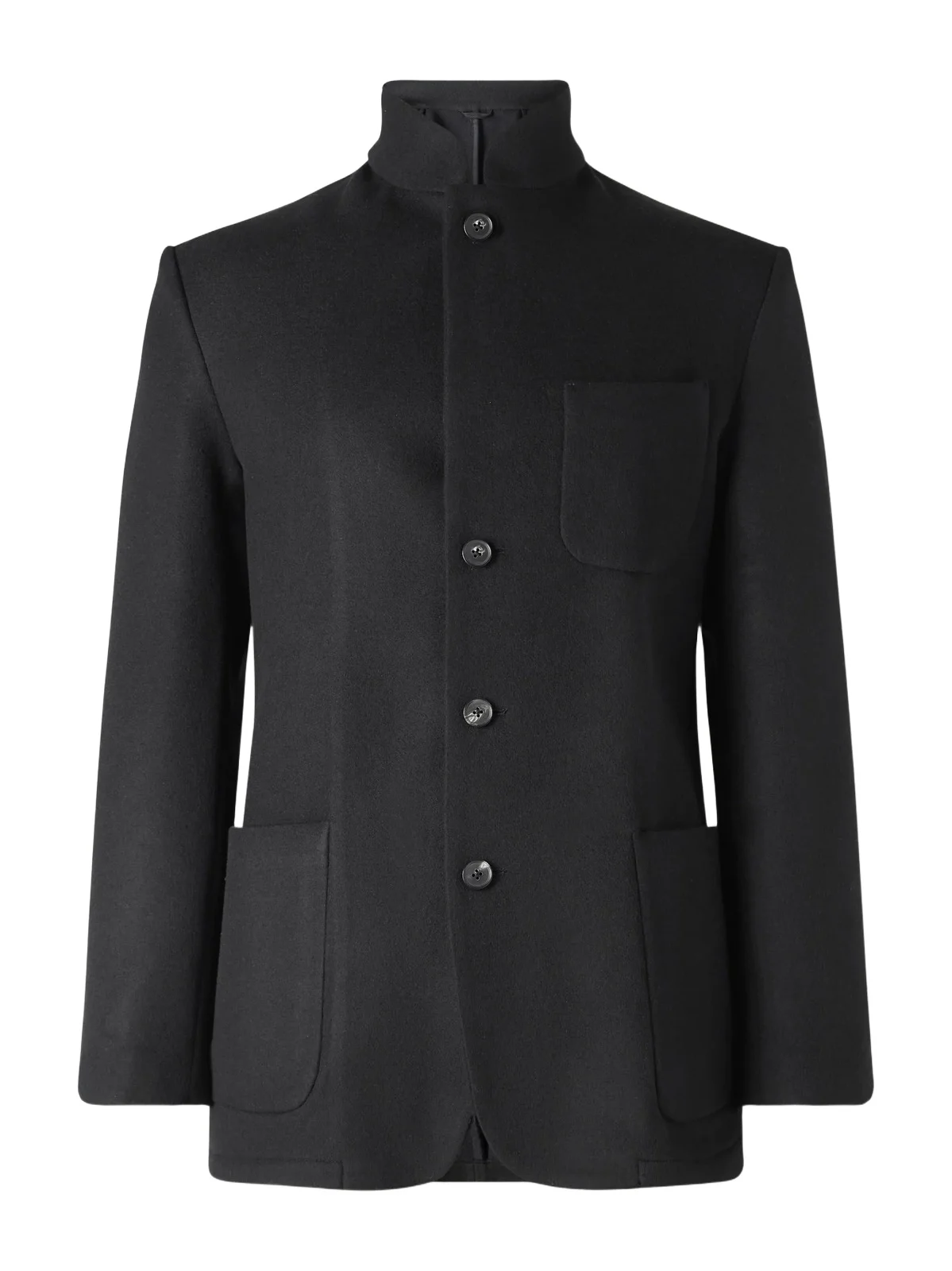 Saman Amel Nehru Wool Jacket - Men