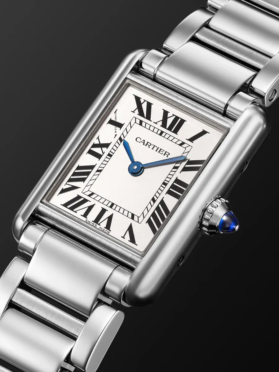 Cartier Tank Must de Small SolarBeat™ Stainless Steel Watch, Ref. WSTA0121 - Men | Thumbnail 3