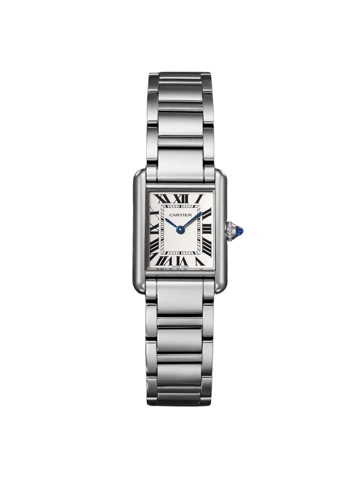 Cartier Tank Must de Small SolarBeat™ Stainless Steel Watch, Ref. WSTA0121 - Men