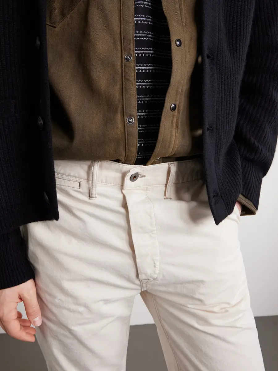 RRL Straight-Leg Paint-Splattered Cotton-Canvas Trousers - Men | Thumbnail 5 RRL Straight-Leg Paint-Splattered Cotton-Canvas Trousers - Men | Thumbnail 5