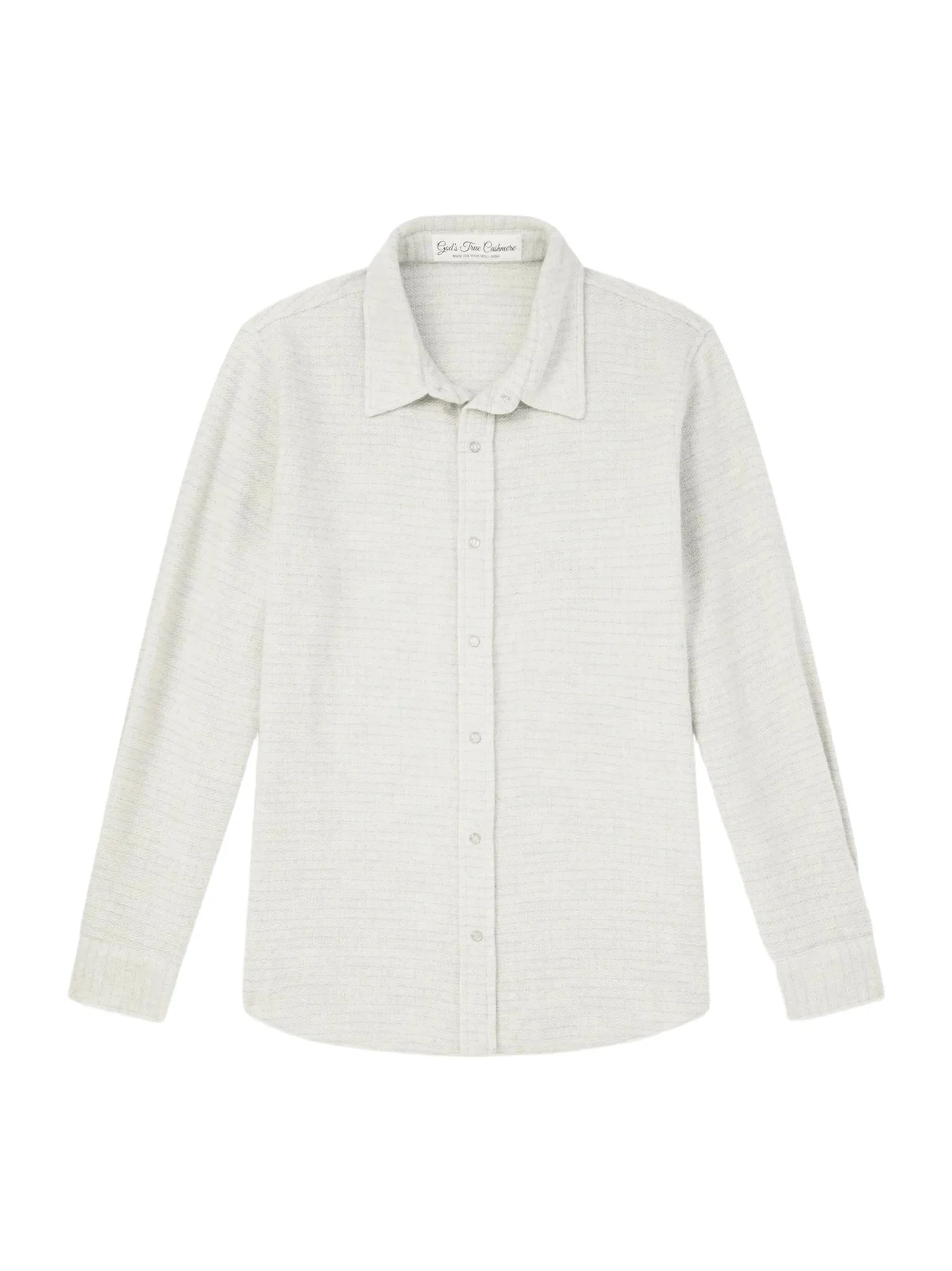 Pearlescente Ombre Checked Cashmere Shirt - Men