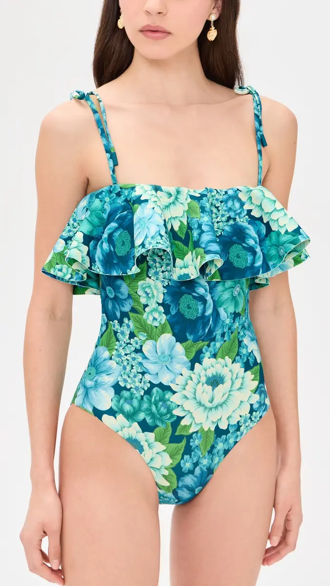 ALÉMAIS Margo Ruffle One Piece | Thumbnail 2