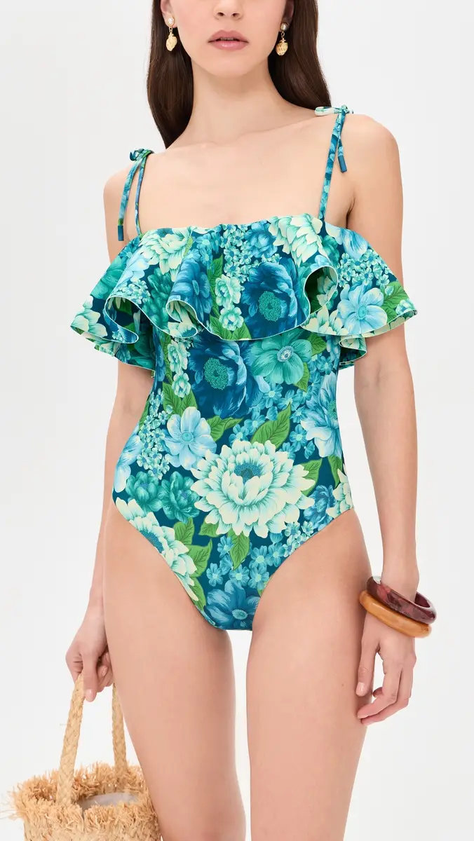 ALÉMAIS Margo Ruffle One Piece | Thumbnail 5