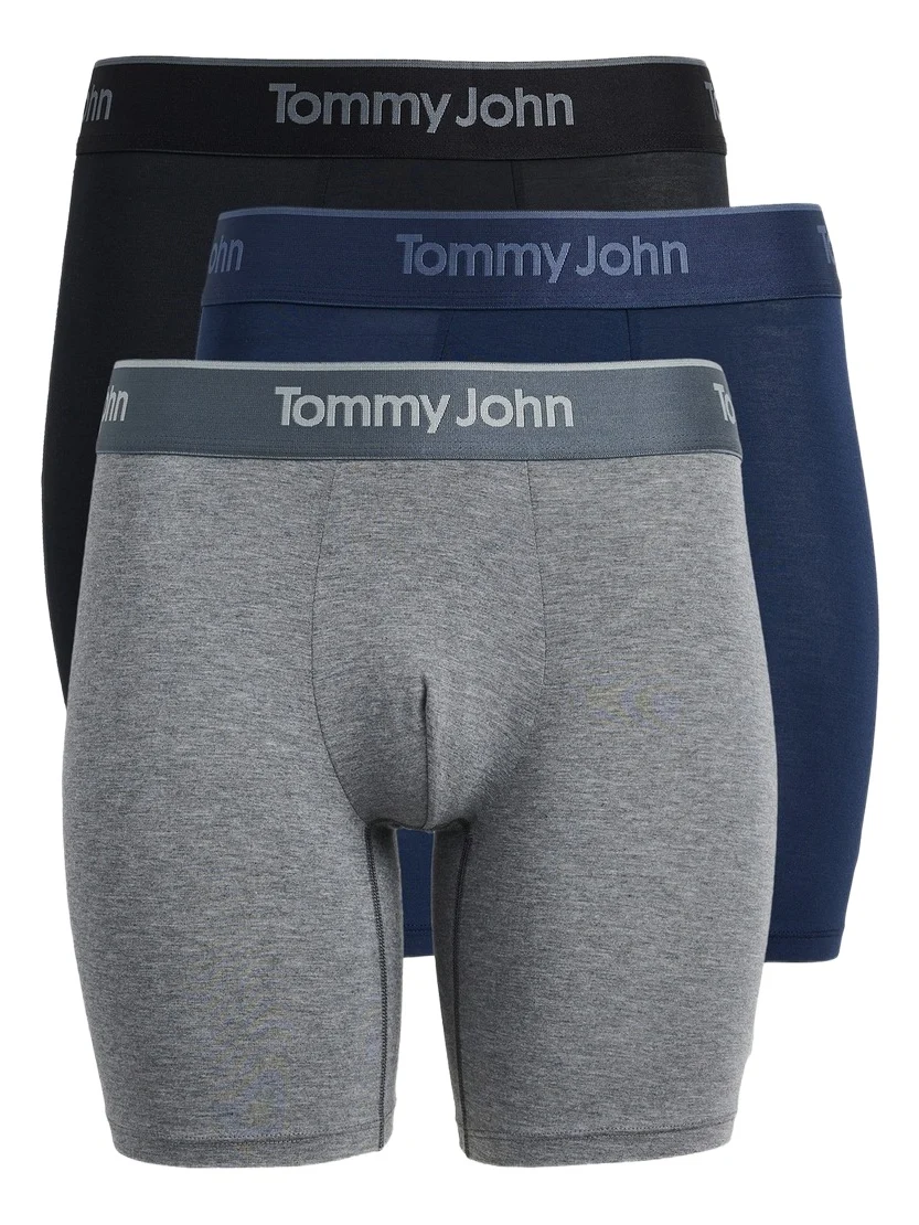 Tommy John Second Skin 6 Boxer Briefs 3 Pack