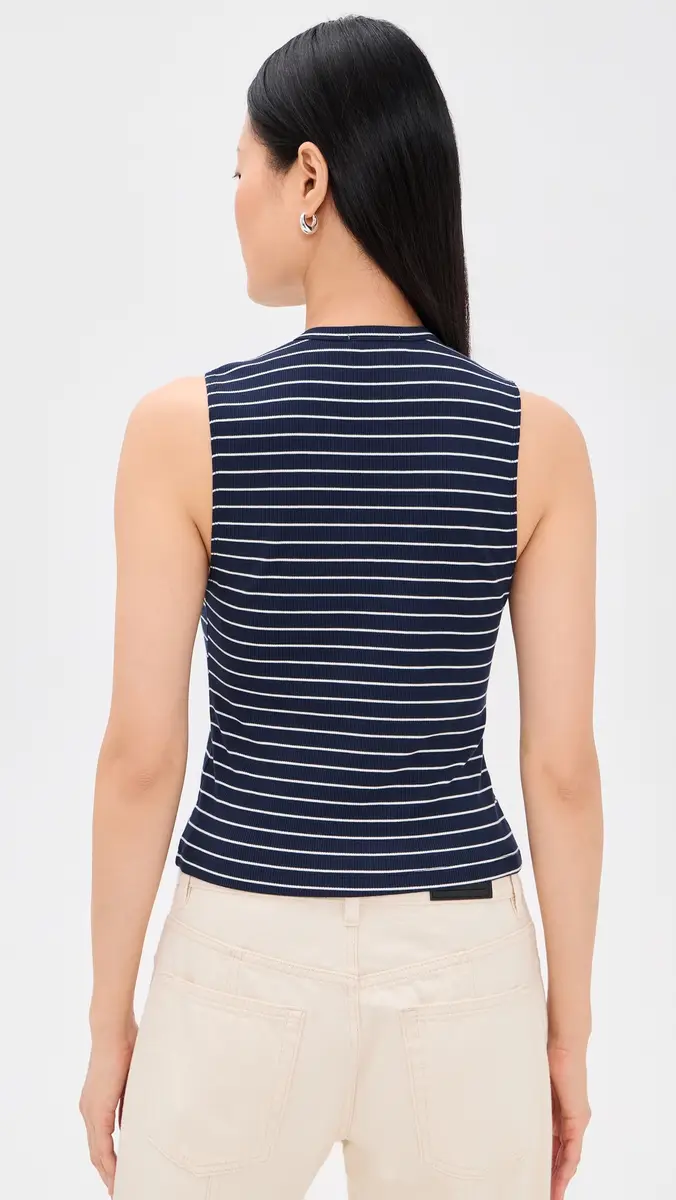 GOOD AMERICAN The Rib Splay Top | Thumbnail 3 GOOD AMERICAN The Rib Splay Top | Thumbnail 3