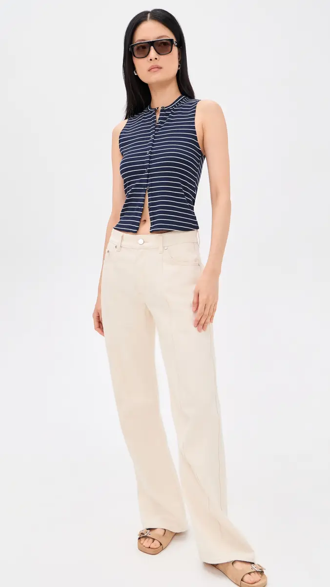 GOOD AMERICAN The Rib Splay Top | Thumbnail 5 GOOD AMERICAN The Rib Splay Top | Thumbnail 5