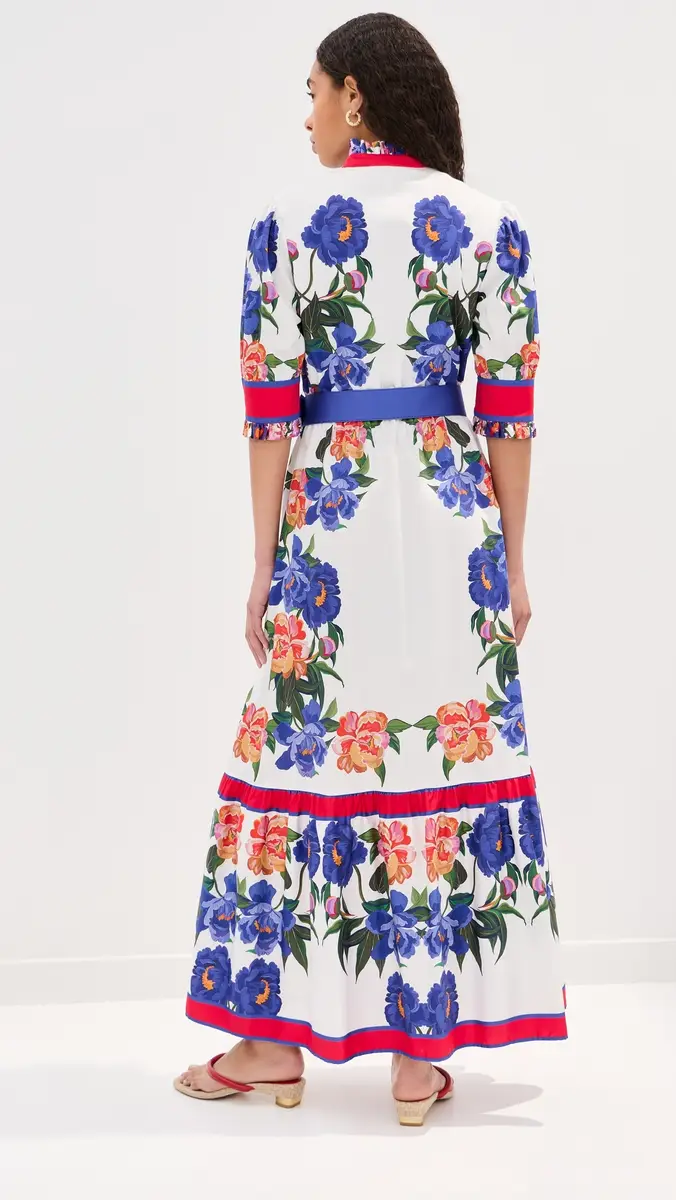 Borgo de Nor Marni Dress Floral Candy P. Ment | Thumbnail 3 Borgo de Nor Marni Dress Floral Candy P. Ment | Thumbnail 3