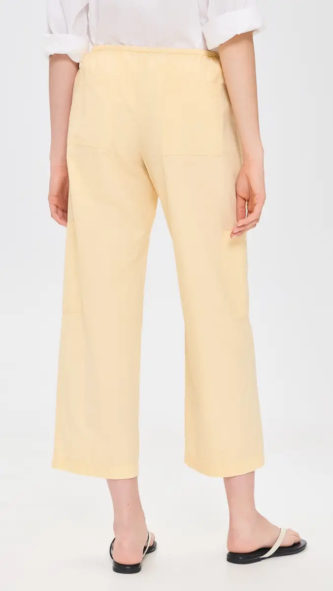 DONNI. The Pop Drawstring Cargo Pants Butter | Thumbnail 3