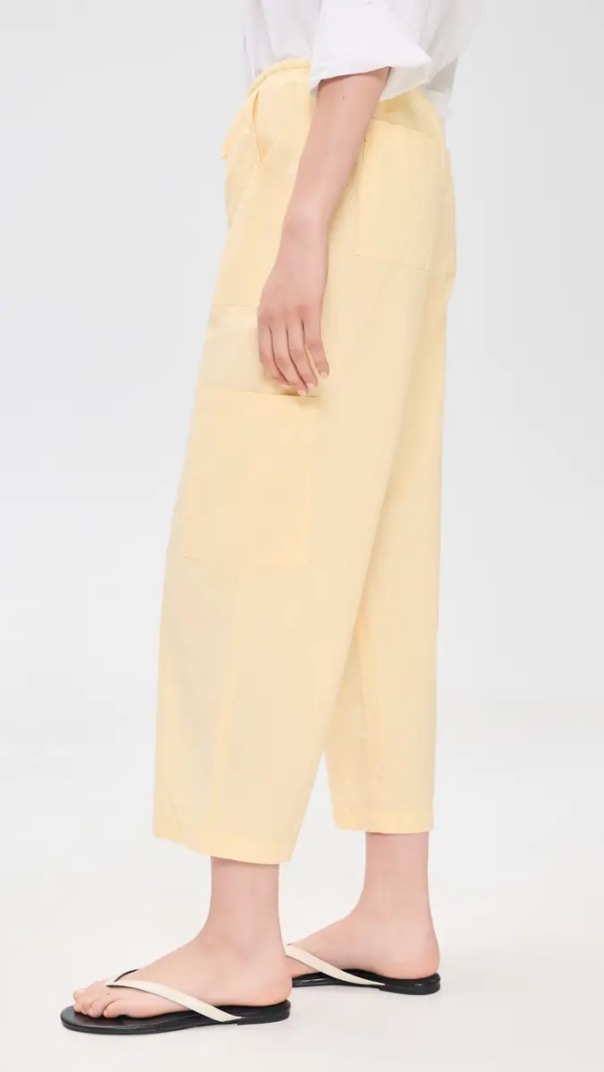 DONNI. The Pop Drawstring Cargo Pants Butter | Thumbnail 4