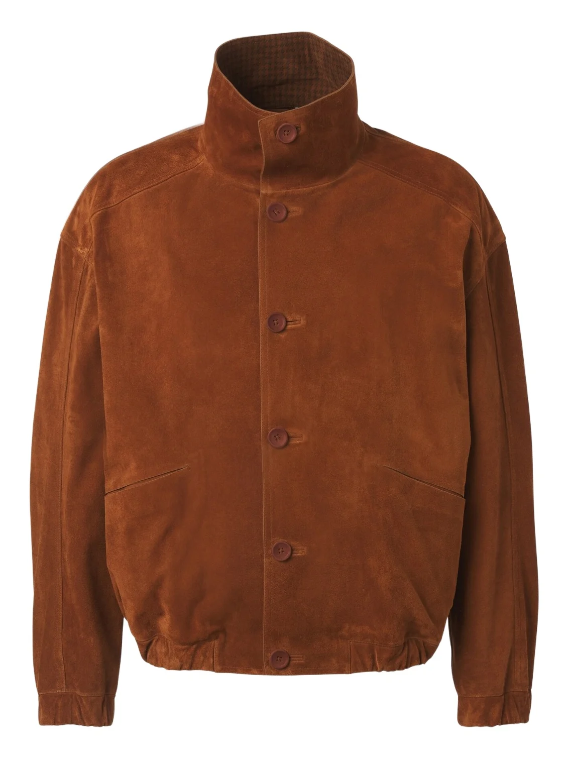 Zegna Suede bomber jacket