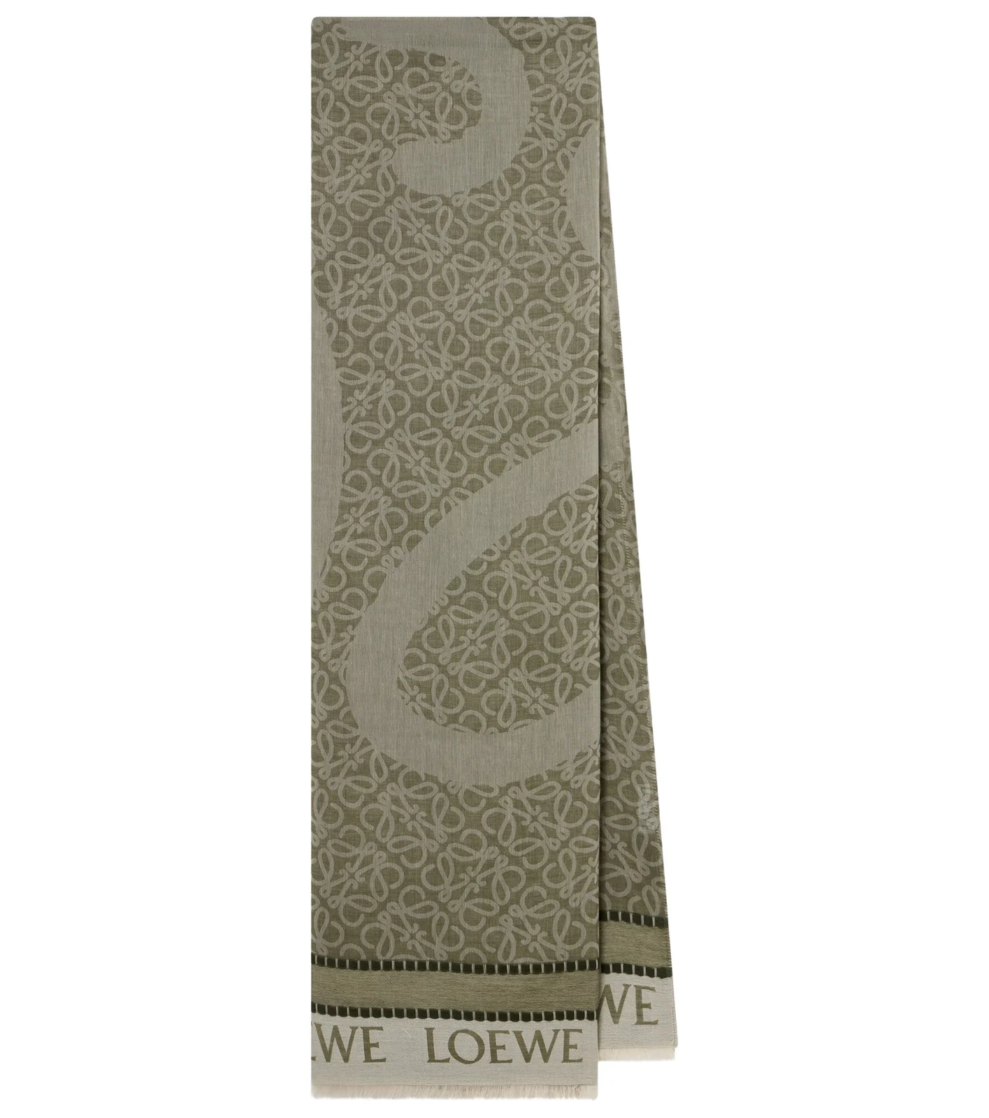 Anagram cotton jacquard scarf Anagram cotton jacquard scarf