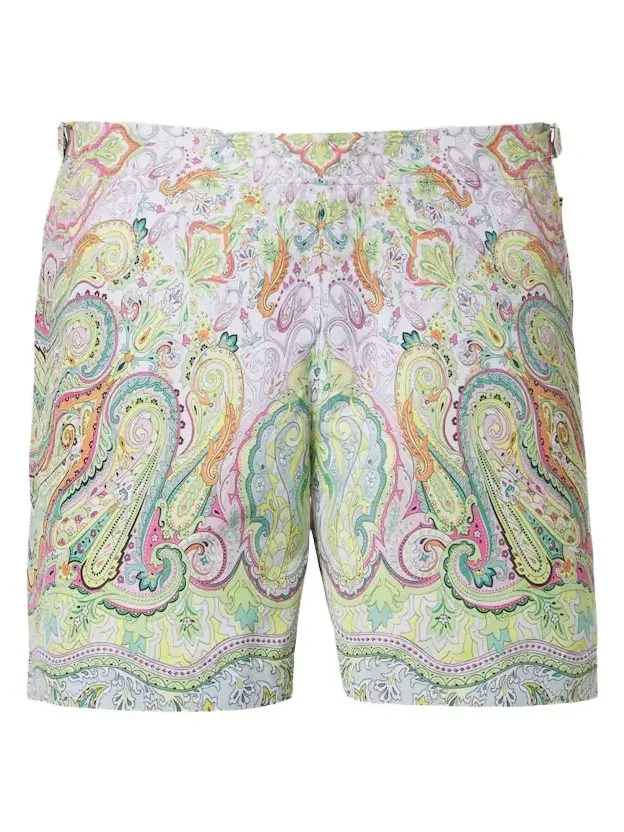 Orlebar Brown Bulldog printed swim trunks