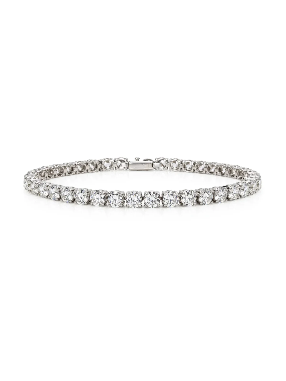 12.33ct Diamond 14K Gold Classic Tennis Bracelet
