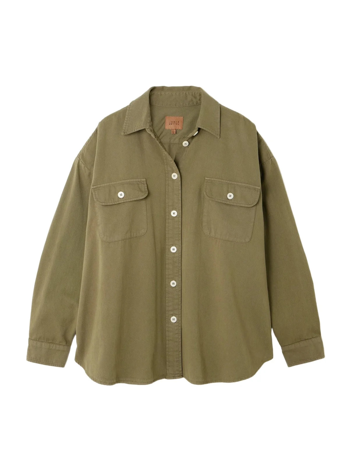 The Big Oversized Cotton-twill Shirt The Big Oversized Cotton-twill Shirt