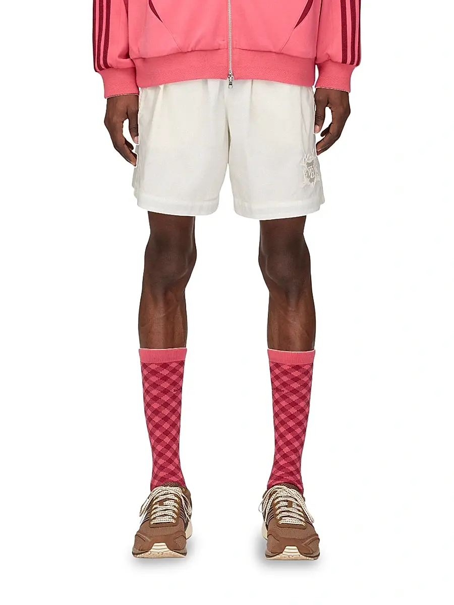 adidas Y-3 Men's adidas x Wales Bonner Nylon Football Shorts | Thumbnail 4
