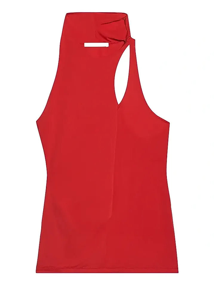 Women's Asymmetric Twist Tank Top