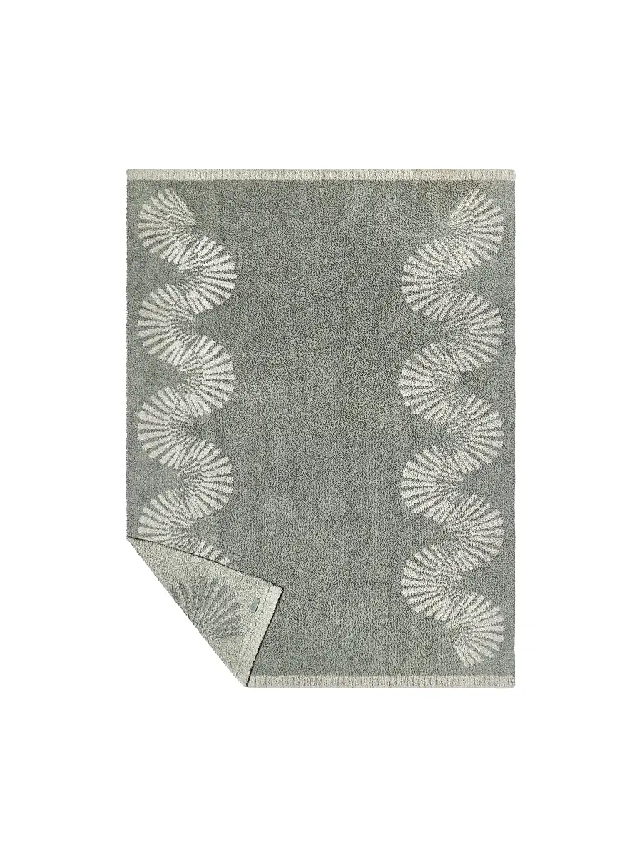 Barefoot Dreams CozyChic Spiral Seashell Throw Blanket | Thumbnail 3