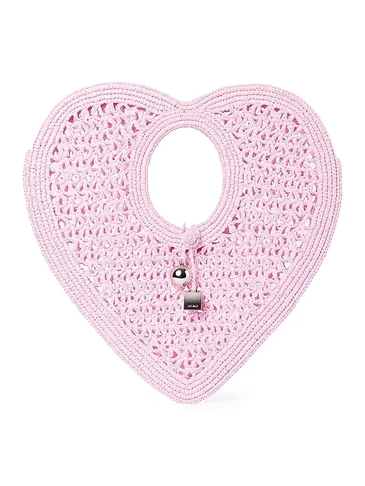 Women's Le Spiaggia Coeur Raffia Top Handle Bag Women's Le Spiaggia Coeur Raffia Top Handle Bag