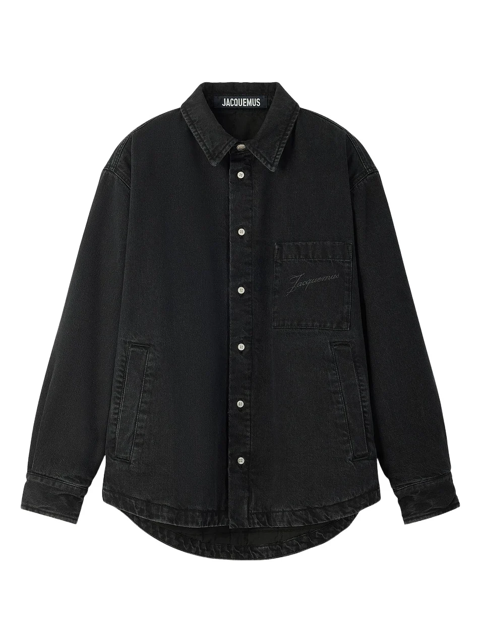 Men's Denim Logo Cotton Shirt Men's Denim Logo Cotton Shirt