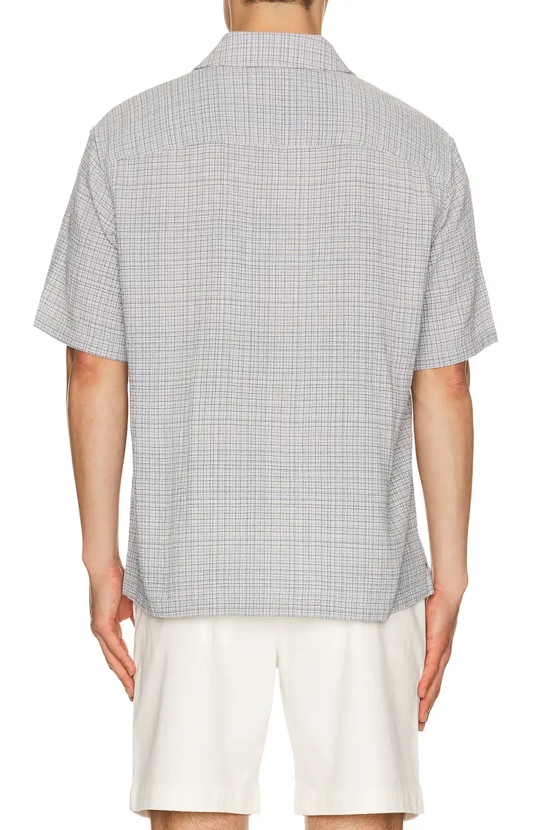 Theory Mini Texture Check Shirt | Thumbnail 2 Theory Mini Texture Check Shirt | Thumbnail 2