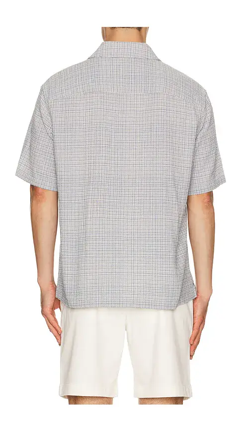 Theory Mini Texture Check Shirt | Thumbnail 7 Theory Mini Texture Check Shirt | Thumbnail 7