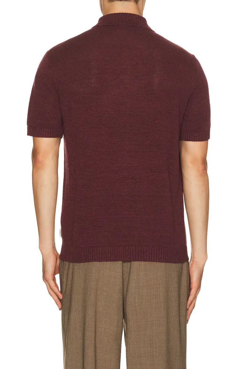 Onia Silk Linen Johnny Polo | Thumbnail 2 Onia Silk Linen Johnny Polo | Thumbnail 2
