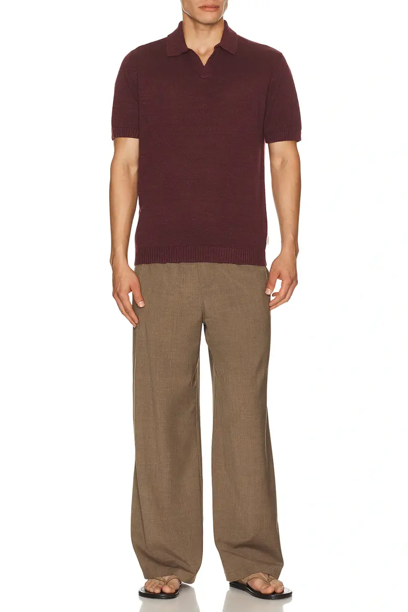 Onia Silk Linen Johnny Polo | Thumbnail 3 Onia Silk Linen Johnny Polo | Thumbnail 3