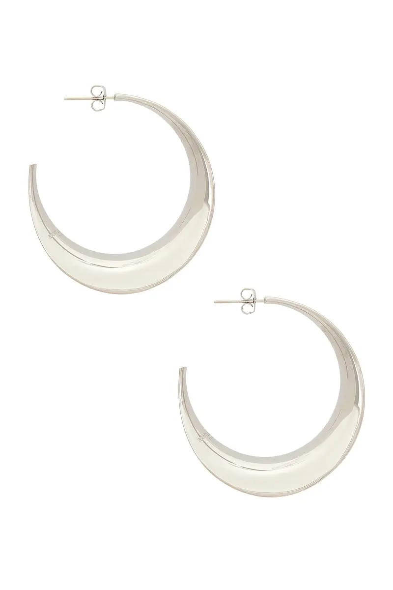 Saint Laurent Hoop Earrings | Thumbnail 3