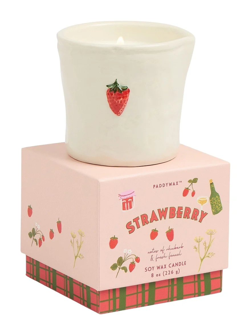 Paddywax Bistro Boxed Ceramic Candle