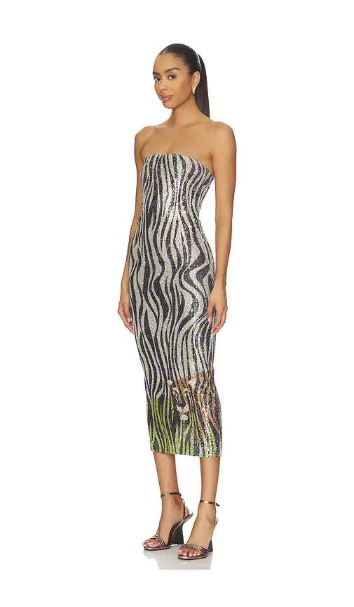 LE SUPERBE Hidden Tiger Tube Dress | Thumbnail 2 LE SUPERBE Hidden Tiger Tube Dress | Thumbnail 2