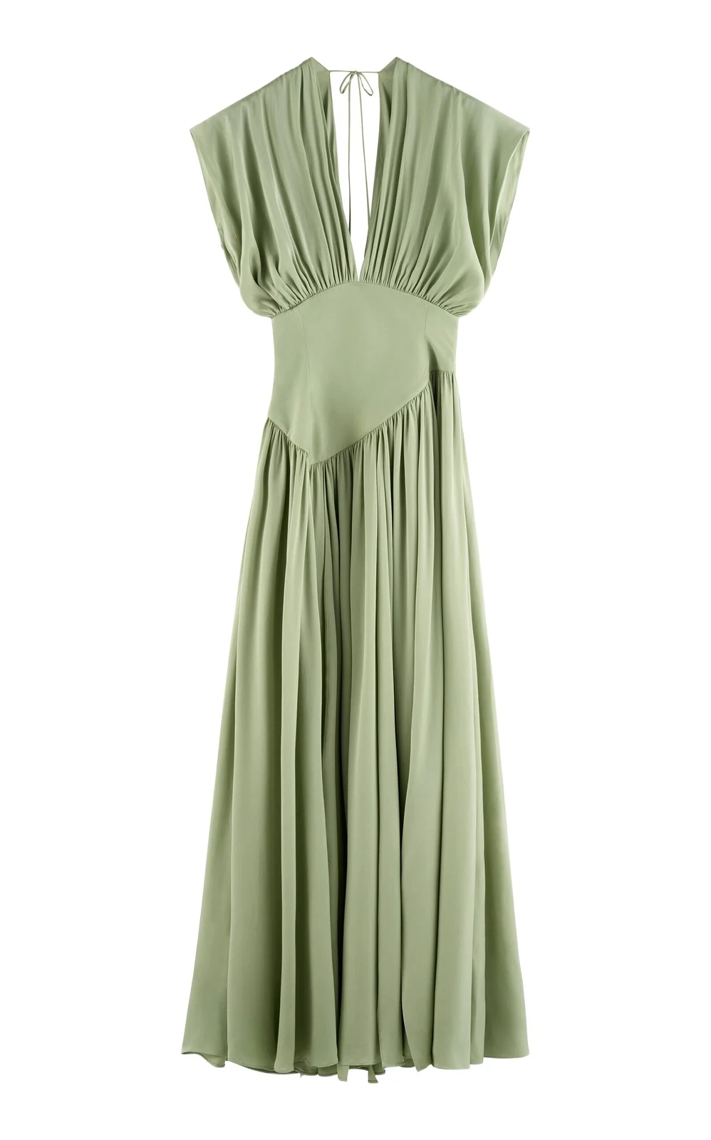 Maxi Silk-Blend Maxi Dress Exclusive